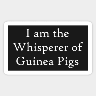 Guinea Pigs Whisperer Sticker